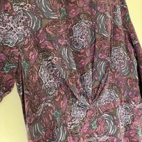 NWOT beautiful Liberty Art Fabrics silk dress - Picture 5 of 8